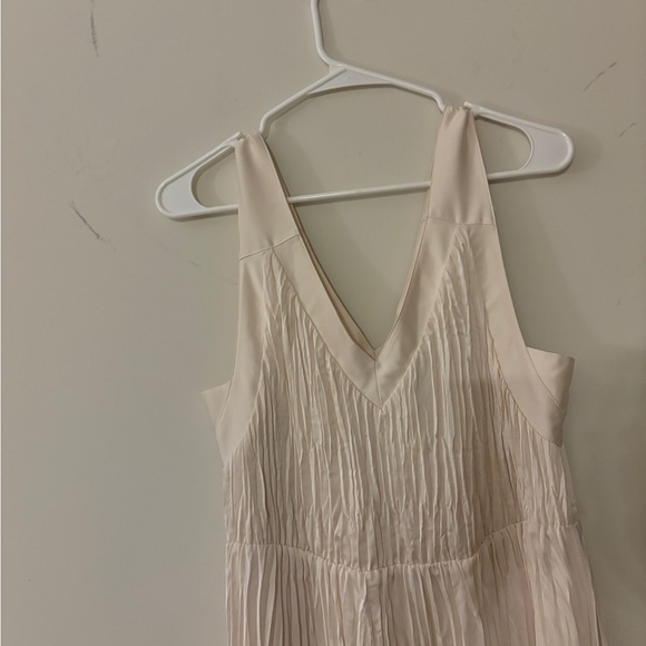 NWOT Allsaints pleated asymmetric dress - L - Picture 2 of 4